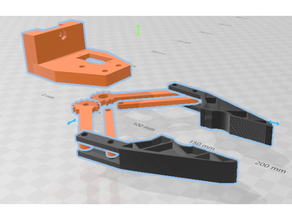 big gripper eezybotarm mk2 base inverted 3d print model - Mito3D
