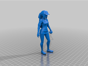 Pokémon weiblich Trainer 3d print model - Mito3D