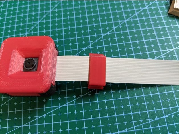 ender 3 pi Câmera fita cabo grampo framboesa 3D print model - Mito3D