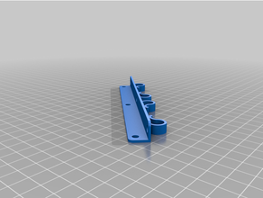 scrivania cavo clip titolare supporto gestione 3d print model - Mito3D