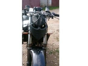 rua mascarar galpão motocicleta estilo Lutador cbr90rr honda 3d print model - Mito3D