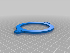 opel Insignien astra Center lautsprecher Ring 3d print model - Mito3D