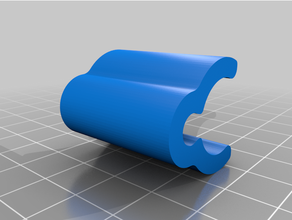ds18b20 sensor soporte pex tubo fi 16 3d print model - Mito3D
