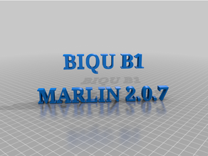 biqu b1 bltouch homing firmware marlin 207 3d print model - Mito3D