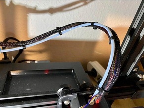 Ender 3 v2 cable clip hotend kabelf hrung Kabel Clip ender3 ender3v2 Halter Unterstützung 3d print model - Mito3D