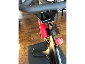 peloton bike+ phone shelf bike iphone holder mount 3d print model - Mito3D
