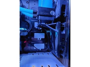 ek x res pompa 120mm montare raffreddamento ad acqua 3d print model - Mito3D