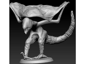 draco lagartija 3d print model - Mito3D