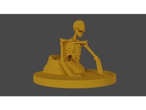 Aumentar esqueleto dnd Morto vivo 3d print model - Mito3D