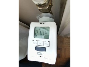 ioio ht2000 elektronisch Thermostat Danfoss Ravl Adapter sperren 3d print model - Mito3D