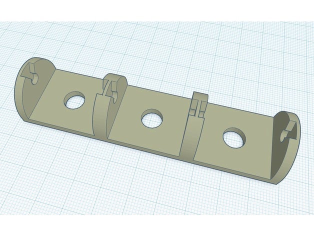 door flag magnetic mount remix 3D print model - Mito3D