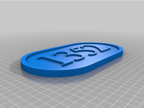 personnel adresse plaque décor 3d print model - Mito3D