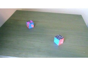 8 trozo rubik's rompecabezas cubo 3d print model - Mito3D