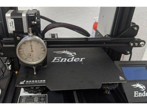 messuhrenhalter Halter Unterstützung wählen Indikator ender3 Ender 3 Profi 3d print model - Mito3D