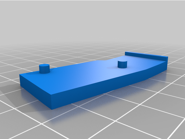 flipper servizio pulsante bar parti 3D print model - Mito3D
