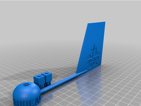 hava akışı kanat 3d print model - Mito3D