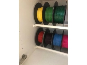 balda para almacenaje rollos filamento impresi 3d besta ikea 3d print model - Mito3D