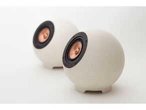 3d printed speaker enclosure hifi loudspeaker 3d print model - Mito3D