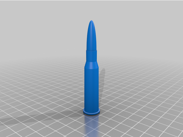 762x54mmr cartridge mosin-nagant russian 3D print model - Mito3D