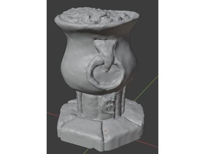 bubbling cauldron fantasy terrain furnishings wizard supportless d&d witch halloween magic moon black 25mm dungeons dragons medieval 3d print model - Mito3D