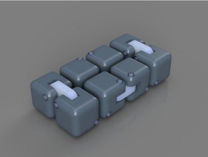 fidget cube fun 3d print model - Mito3D