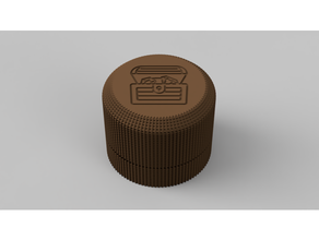 magnético tesoro 3d print model - Mito3D
