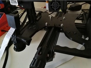 remix handle camera mount creality ender 3 carriage plate bed ender-3 pro 3d print model - Mito3D