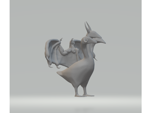 titan goose 3D print model - Mito3D