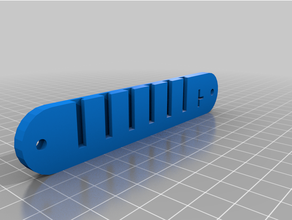 flipper servizio pulsante bar parti virtuale 3d print model - Mito3D