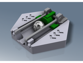 gravitrax compatible baliste canon 3d print model - Mito3D