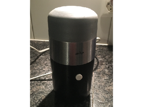 braun ksm 11 cover coffee grinder 3d print model - Mito3D