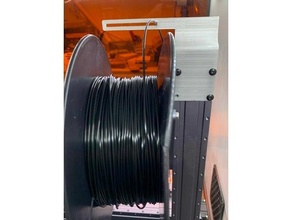 snapmaker a350 filamento guía rail 3d print model - Mito3D