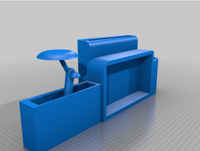 desktop stazione battaglia bonsai albero studentchallenge 3d print model - Mito3D