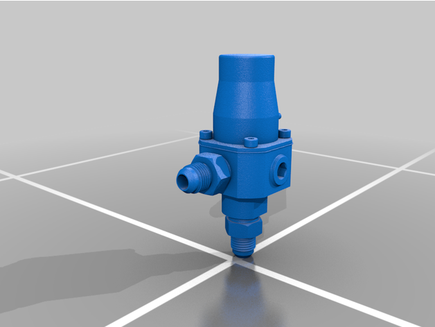 aeromotive 13301 fuel pressure regulator 3D print model - Mito3D