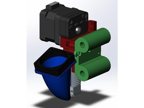 pxmalion corei3 e3d v6 stil Sıcak dönüştürmek Hotend çekirdek i3 3d print model - Mito3D