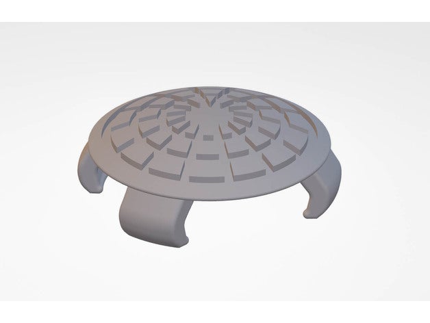 choque duplo 4 analógico bastão mod perfil cúpula playstation 3D print model - Mito3D