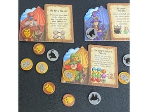 cadı pennies vakslar Quedlinburg ot cadılar genişleme masa oyunu Yükselt 3d print model - Mito3D