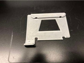 anycubic Mega Profi heiß Bett Kabel Halterung 3d print model - Mito3D