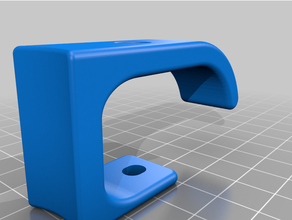 headphone hook ikea adils table leg linnmon 3d print model - Mito3D
