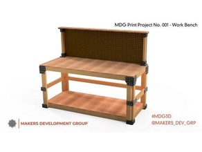 work bench kit 3d print model - Mito3D