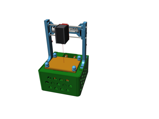 Mini cnc Arduino Laser Graveur 3D print model - Mito3D