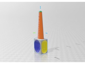 strada credere misurazione cucchiaio cucchiaino 1 2 4 3 3d print model - Mito3D
