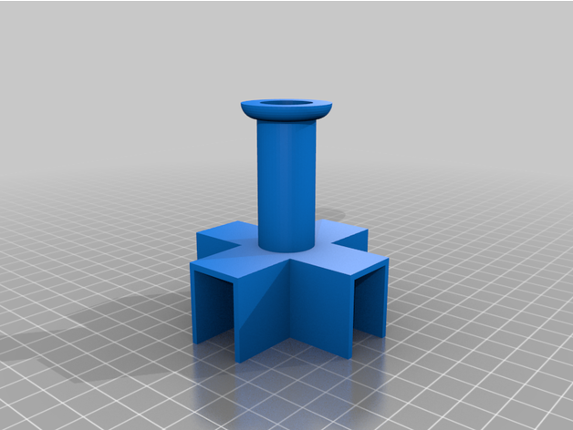 ikea kallax mensola cuffie titolare supporto 3D print model - Mito3D