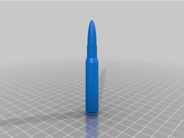 30-06 springfield cartridge m1 garand 3D print model - Mito3D