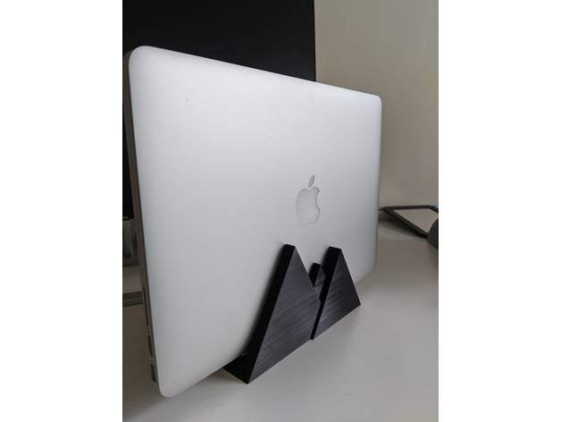 casa molusco macbook estante soporte 3D print model - Mito3D