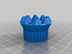 water bottle watering sprout dasani smart 3d print model - Mito3D