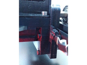 modified block mount fit d9 500 mk ii 3d print model - Mito3D