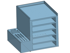virtual learning desk organizer organisation studentchallenge 3d print model - Mito3D
