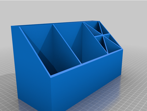 rectangulaire bureau organisateur studentdesignchallenge défi étudiant 3d print model - Mito3D