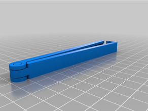 Tasche Clip pre curved 3d print model - Mito3D